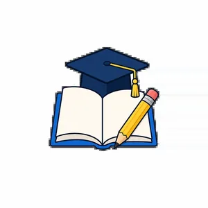 School and education vocabulary set
